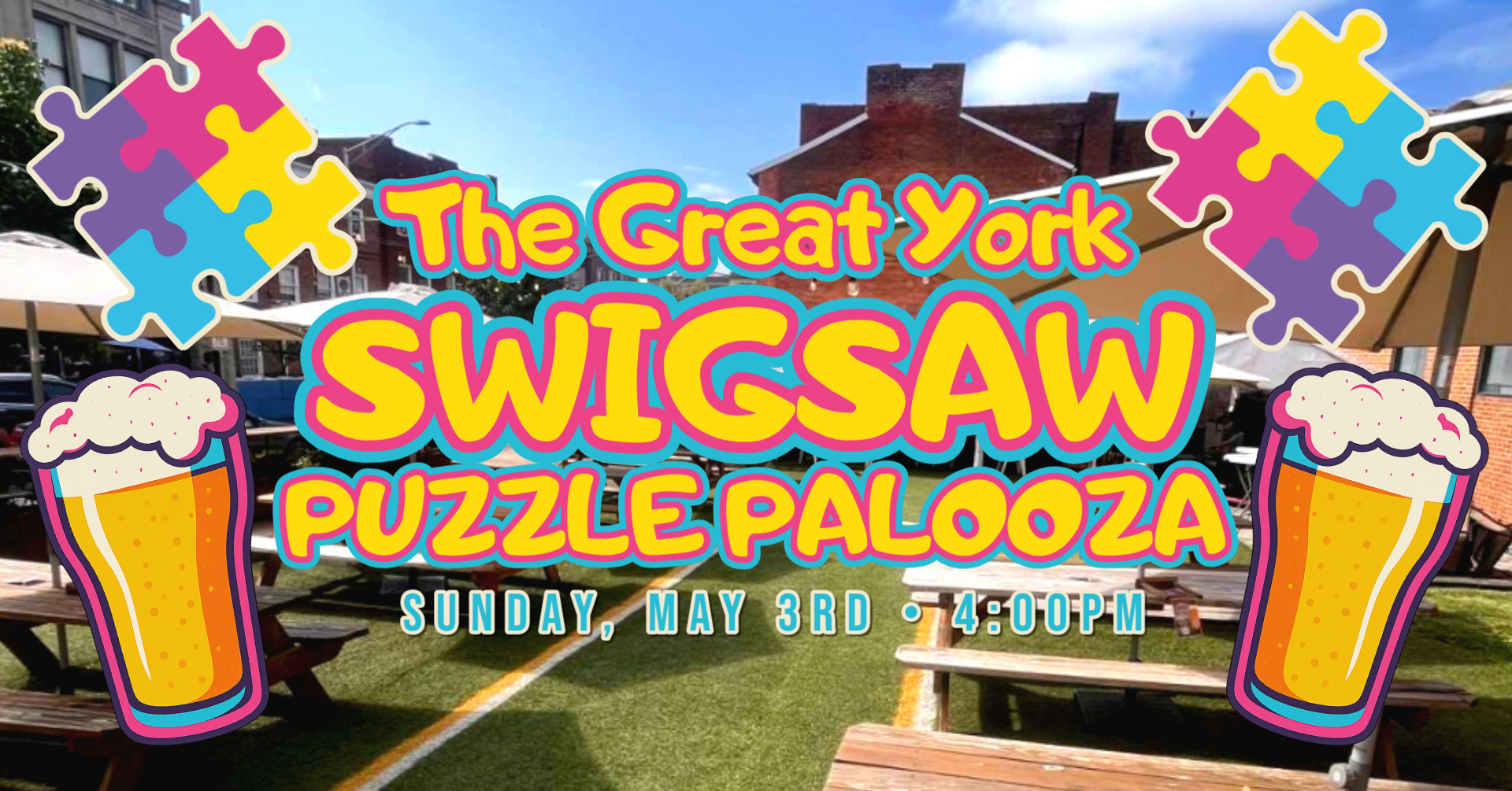 The Great York SwigSaw Puzzle Palooza